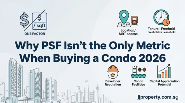 Why PSF Isn't the Only Metric That Matters When Buying a Condo in 2026