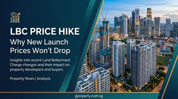 The LBC Price Floor: Why the March 2026 Land Betterment Charge Hike Means New Launch Prices Won't Drop