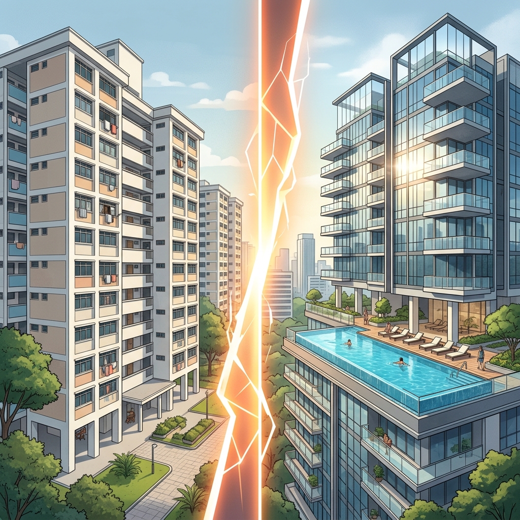 BTO vs Condo 2026: The Real Cost Comparison for HDB Upgraders