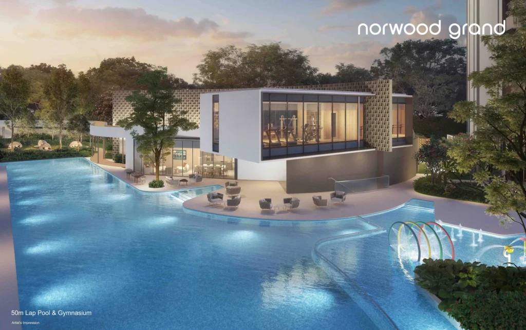 norwood grand 50m lap pool and gym