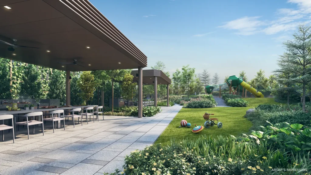 bbq pavilion artist impression