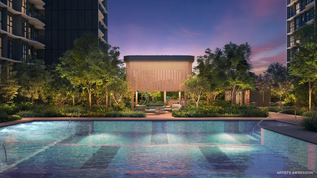 pavilion night artist impression