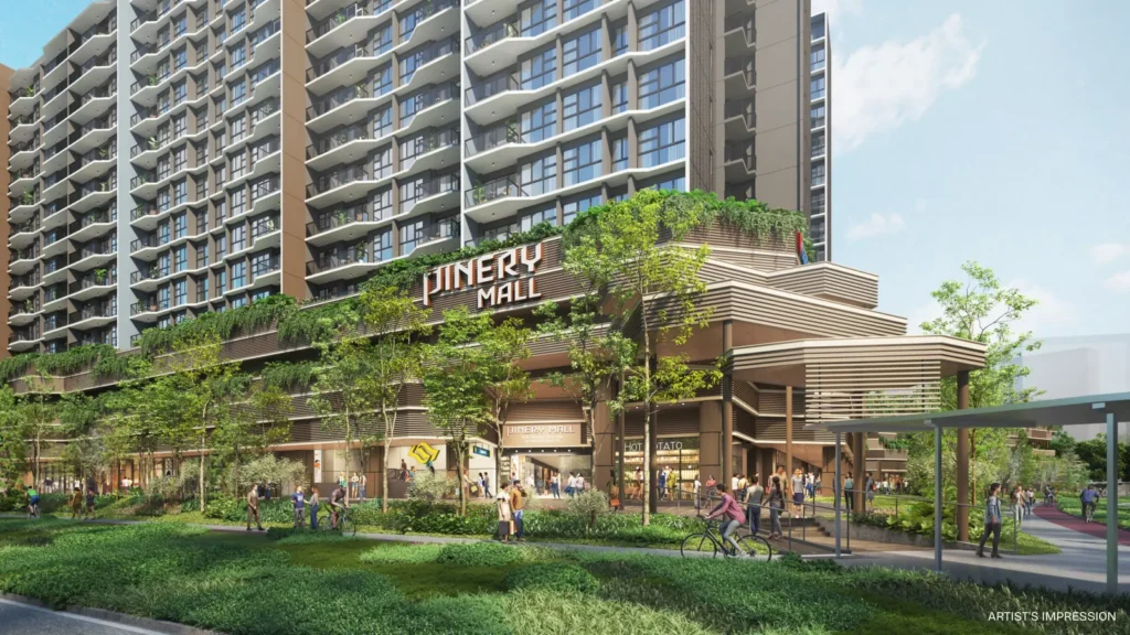 pinery mall artist impression