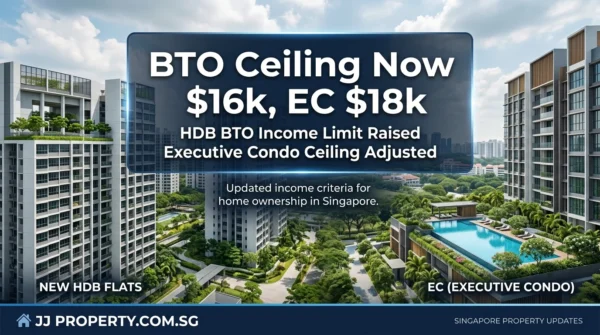 BTO Ceiling Now $16k, EC $18k: Are You Eligible?